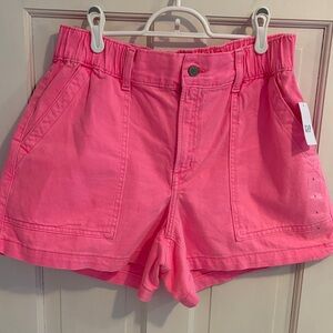 Vibrant Pink gap size large Women's Shorts brand new with tags